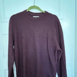 Nordstrom Men's Plum Crewneck Sweater
